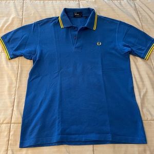 blue Fred Perry polo